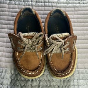 Sperry Toddler Boy Brown Boat Shoes